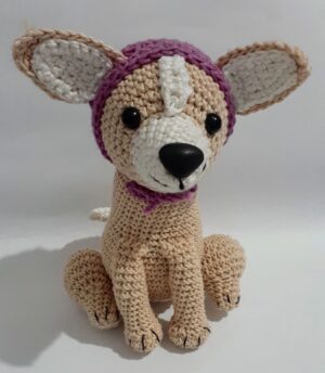 Cachorro amigurumi Baunillha - A Chihuahua